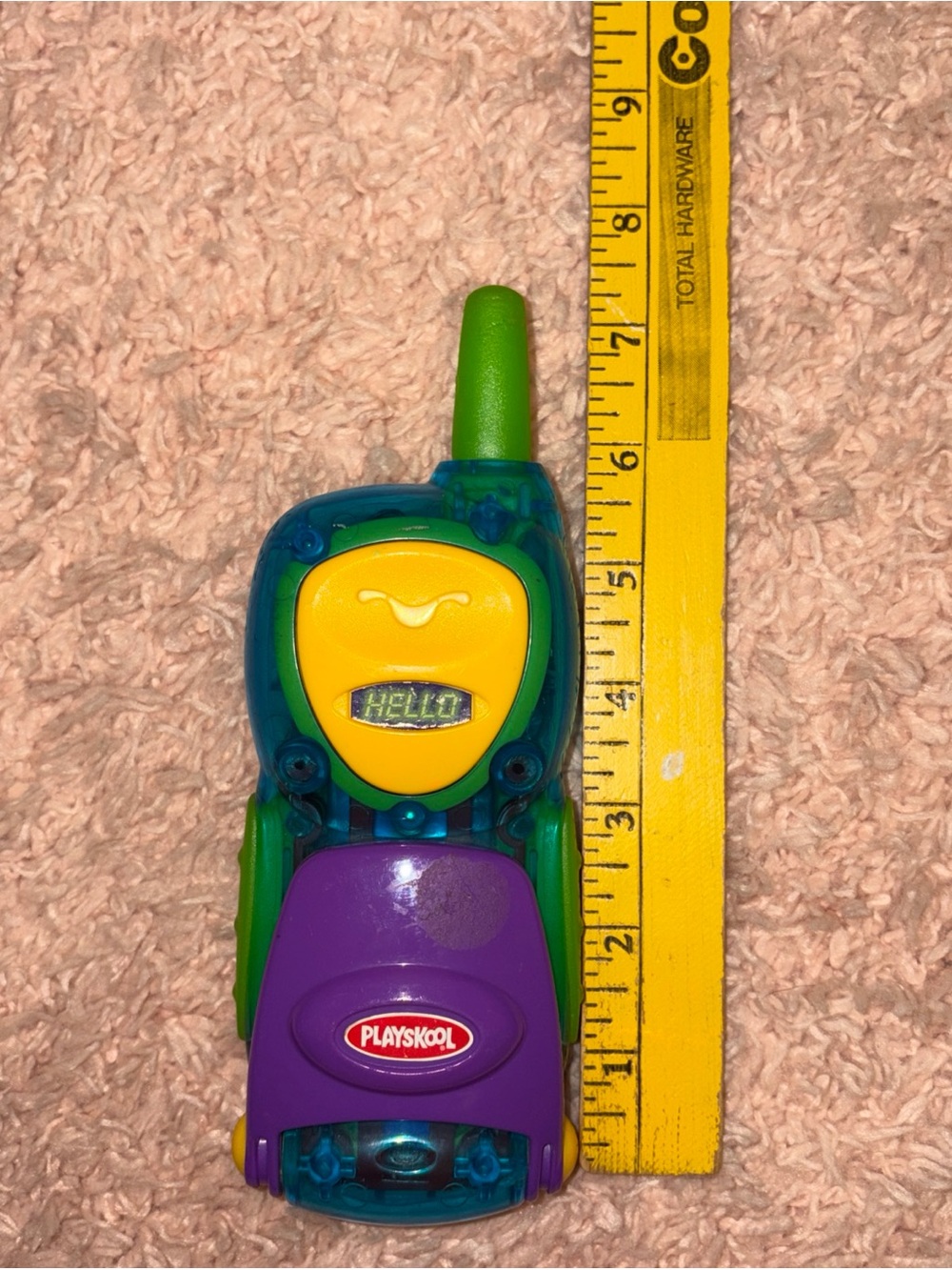 Vintage Playskool 1998 Talking Flip Phone Cell Phone Works - Picture 7 of 7
